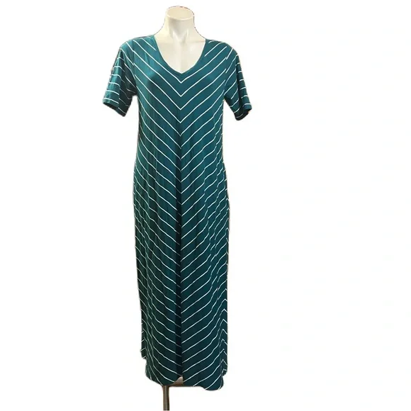 j jill green dress Green & Pink Floral Heather Midi Dress main image 0
